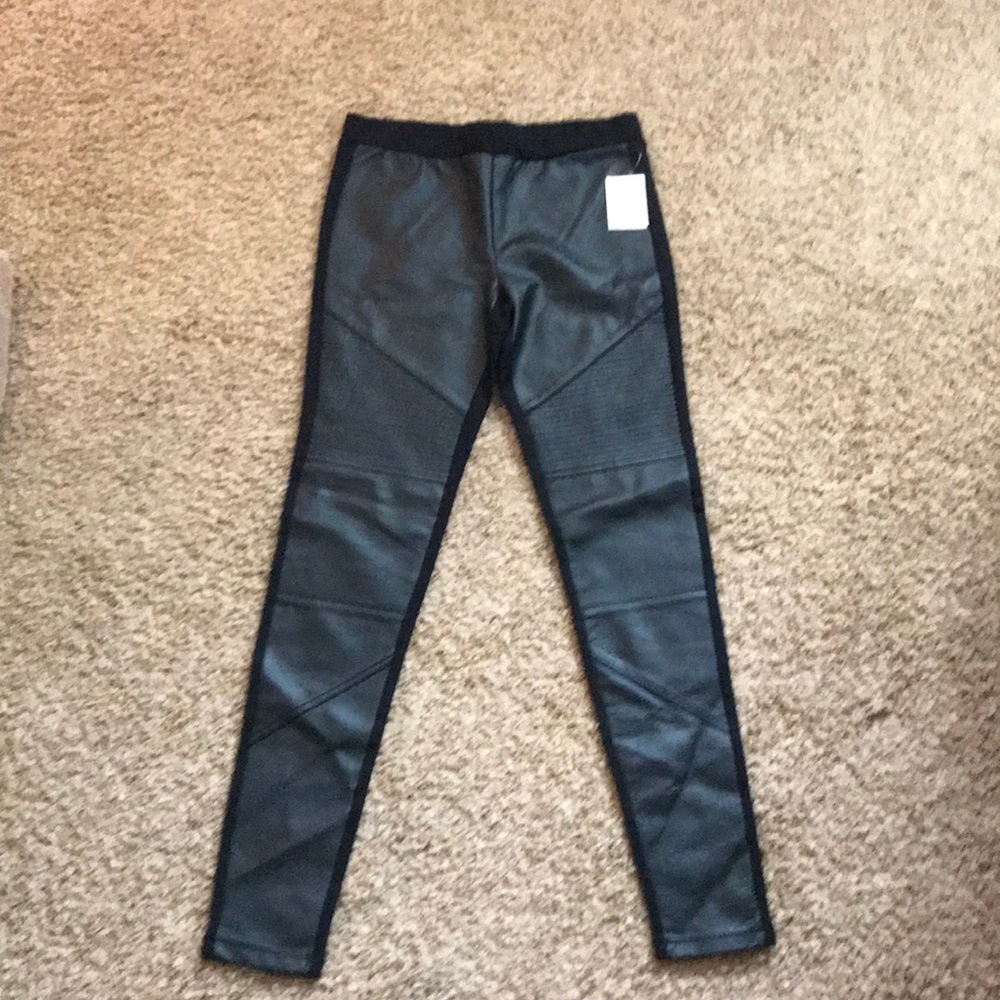 Black moto leggings from Nordstrom
